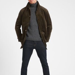 Banana Republic Men’s Heritage Corduroy Car Coat